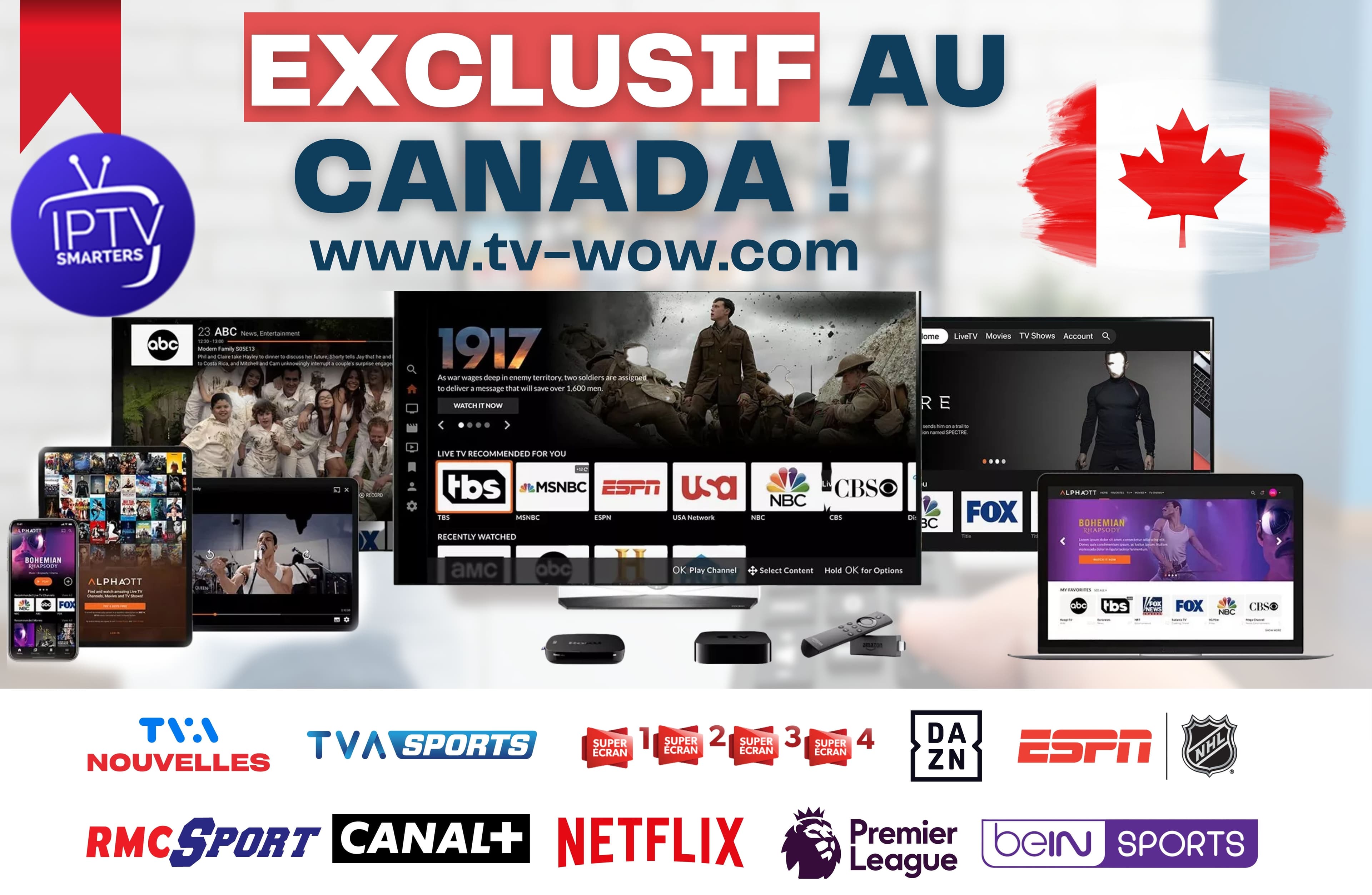 Aperçu de l'application